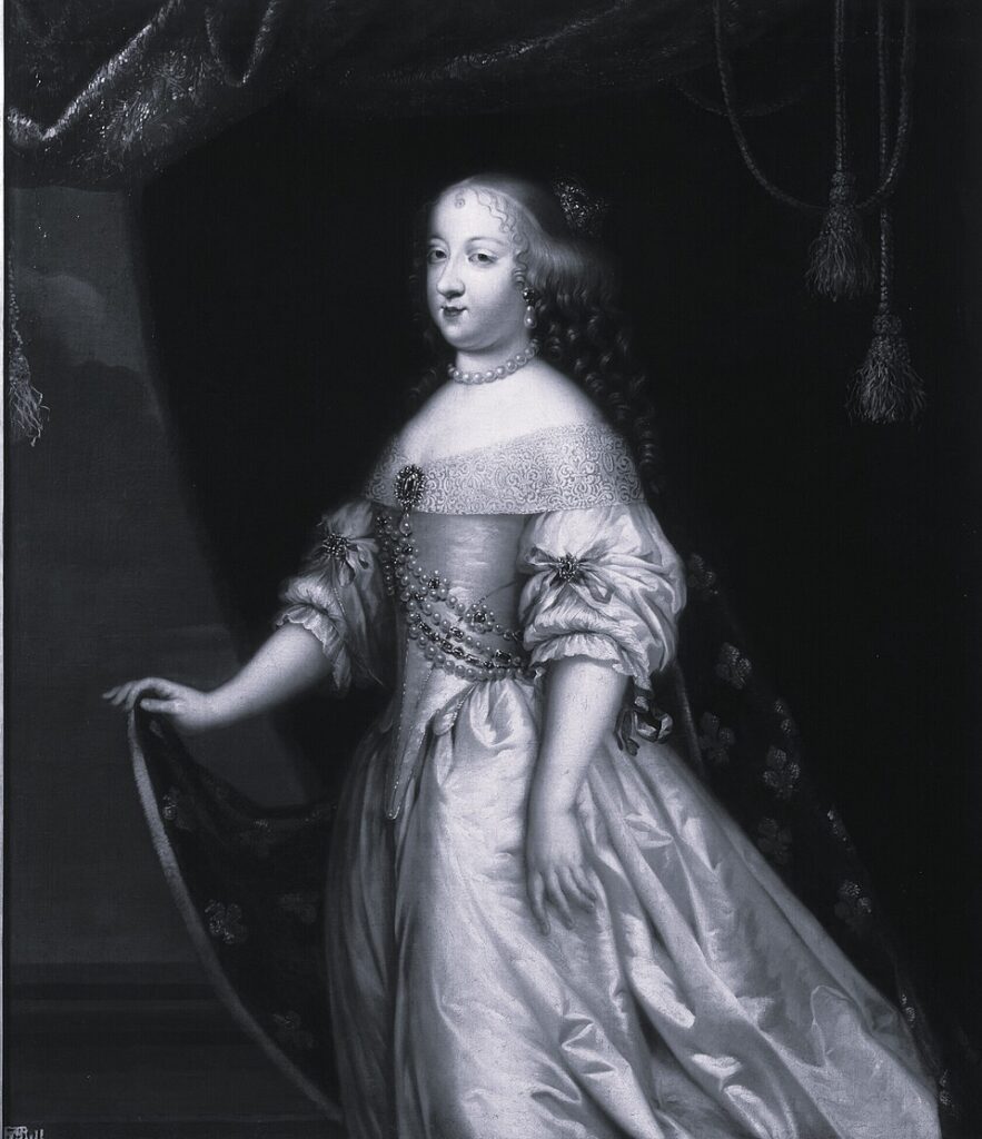 Maria Theresa of Spain, Queen of France, c. 1660s. She introduced hot chocolate to the French court and left behind a mystery that has never been solved.