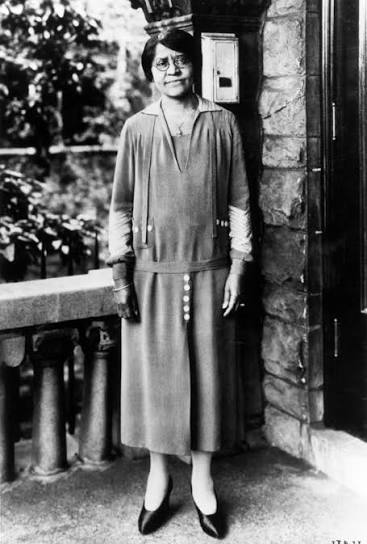 Annie Malone with second husband Aaron, who ran her company for years  then turned her own staff against her before their 1920s divorce.