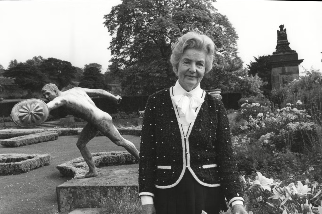 Deborah at Chatsworth, the estate she rebuilt from near-ruin after £7 million in death duties nearly broke the family.