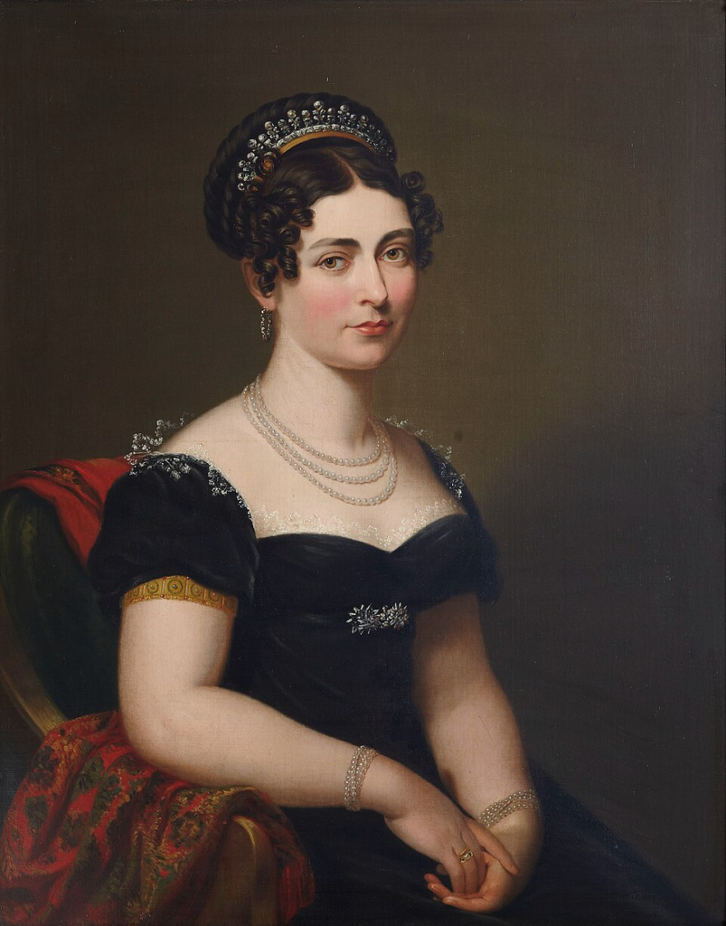 Royal Collection Trust George Dawe painted Victoria, Duchess of Kent in 1818, the year she married Prince Edward and arrived in England as the mother of a future queen.