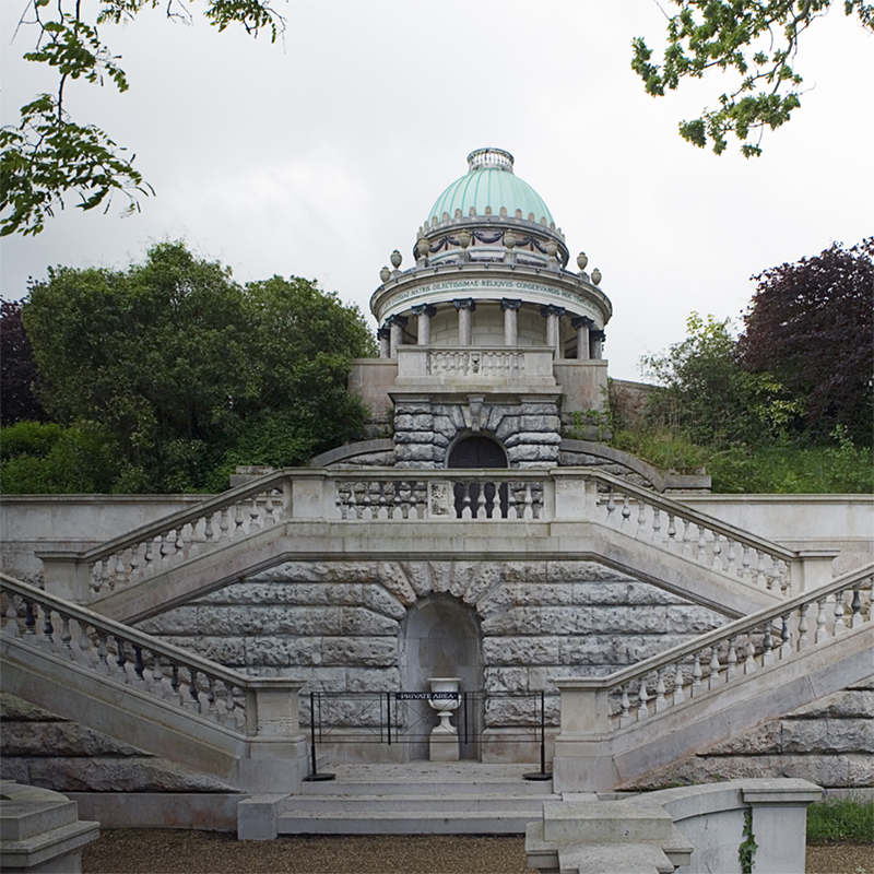 Wikimedia Commons | The Duchess of Kent's Mausoleum at Frogmore, Windsor, where Victoria of Saxe-Coburg-Saalfeld was laid to rest on August 1, 1861, five months after her death.