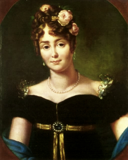 Musée de l'Armée, Paris / François Gérard, 1810. Marie Walewska, age 23, painted the year she gave birth to Napoleon's unacknowledged son.