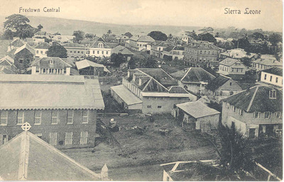 Freetown, Sierra Leone, where Sarah spent four years at the Annie Walsh Memorial School. She excelled at everything taught there and was miserable the entire time.