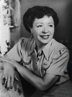 Polly Adler, c. 1953. By the time this was taken, the brothels were closed and the memoir was selling millions. She had outlasted them all.vikiedia