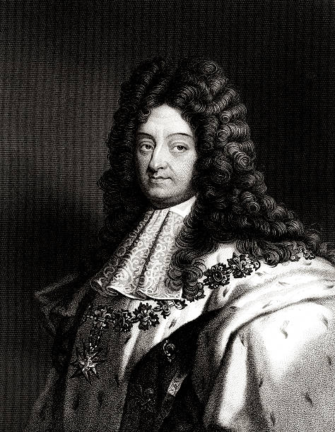 Louis XIV of France, after Rigaud, c. 1701. He invented the high heel as a fashion statement — and took the truth about the Black Nun of Moret to his grave.