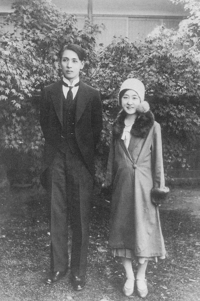 Princess Deokhye and Count Sō Takeyuki, Tokyo, c. 1931. He later wrote poems dedicated to her. The marriage had been arranged without either of their consent.