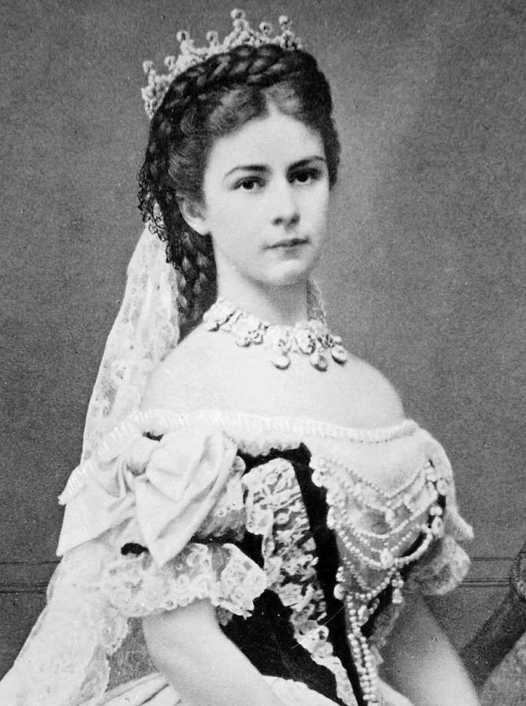 Public Domain Empress Elisabeth of Austria, c. 1867. After turning 30, she refused all further photographs — these final sittings became the only images she would ever allow.