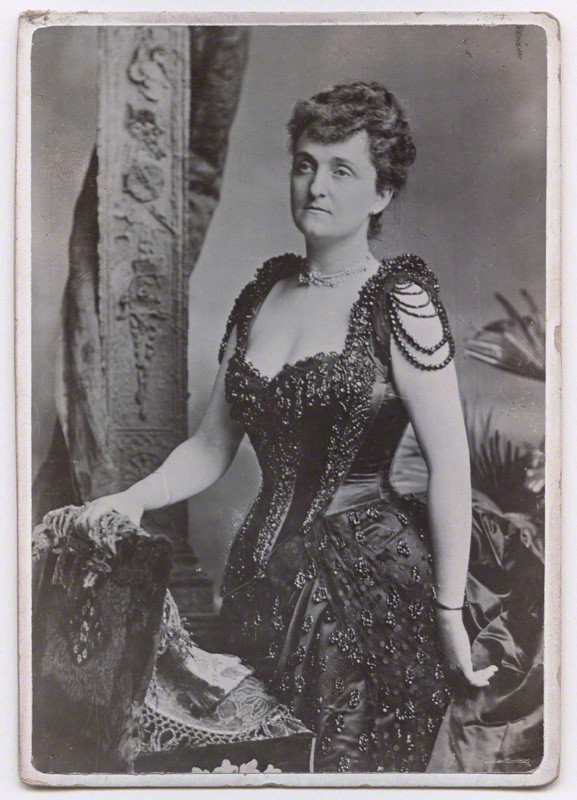 National Portrait Gallery, London Consuelo Yznaga, circa 1883 — already living apart from her bankrupt husband, and already the most coveted hostess in the Prince of Wales's circle.