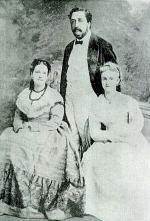 Public Domain A Yznaga family portrait, circa 1860s — before the Dollar Princess era turned their Cuban American fortune into a British title.
