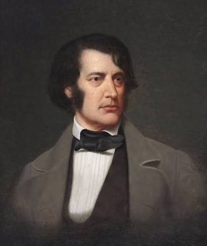 Senator Charles Sumner of Massachusetts, whose caning on the Senate floor in May 1856 pushed the United States closer to civil war.