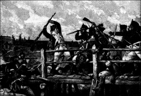 Soldiers in close combat during the conflicts that drove Sweden to choose a French general as its future king.