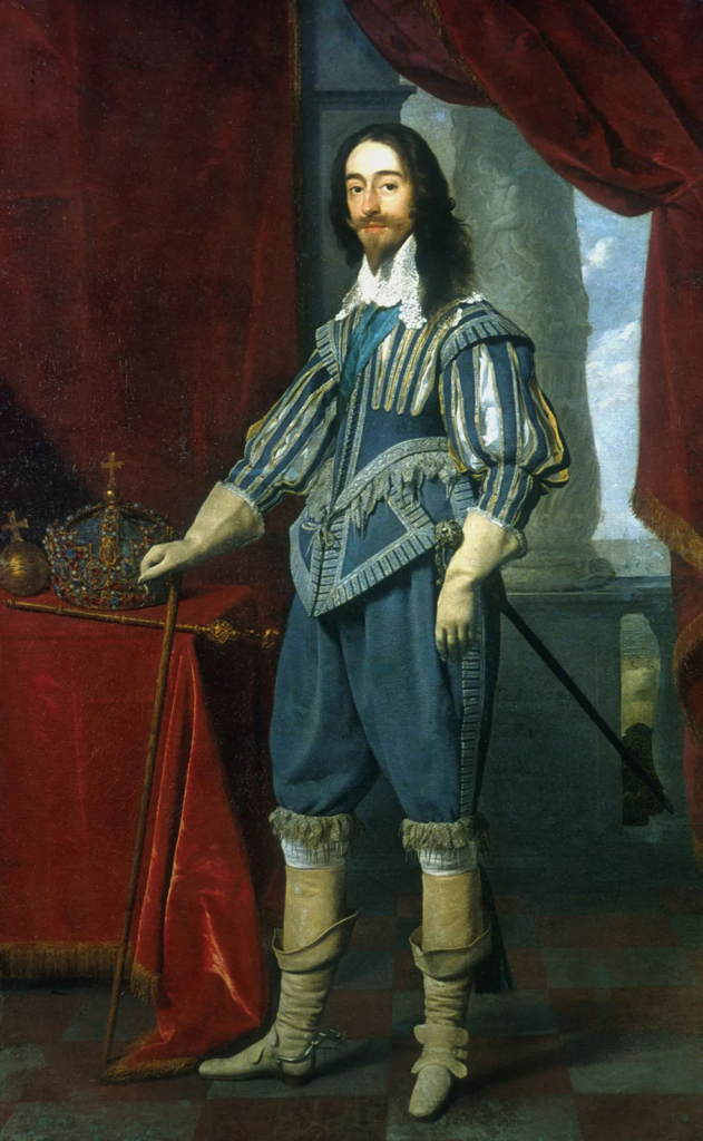 Believed to depict King Charles I of England. Hudson served at his court alongside Queen Henrietta Maria from 1626 until the Civil War forced them into exile in 1643.