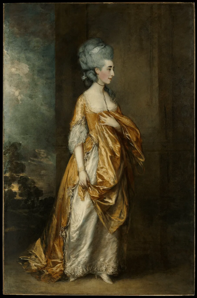 Metropolitan Museum of Art Thomas Gainsborough's 1778 portrait of Grace Dalrymple Elliott, painted the same year she became one of London's most recognized courtesans.