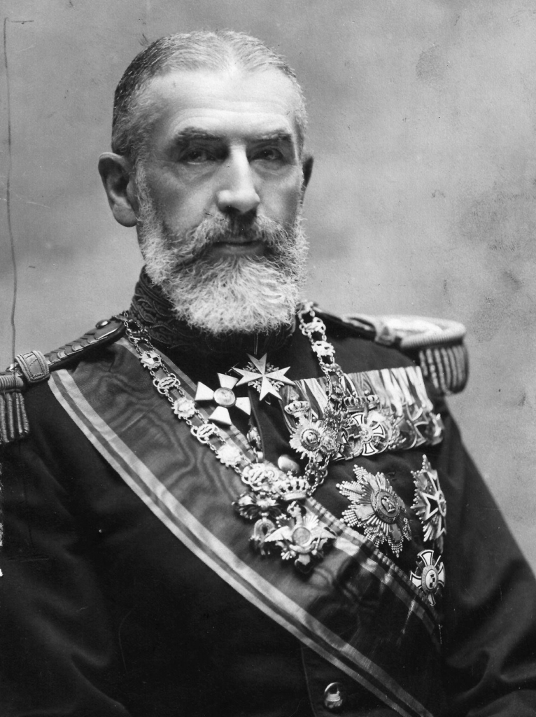 King Carol I of Romania, believed to depict the country's first modern monarch in full military dress and royal decorations.