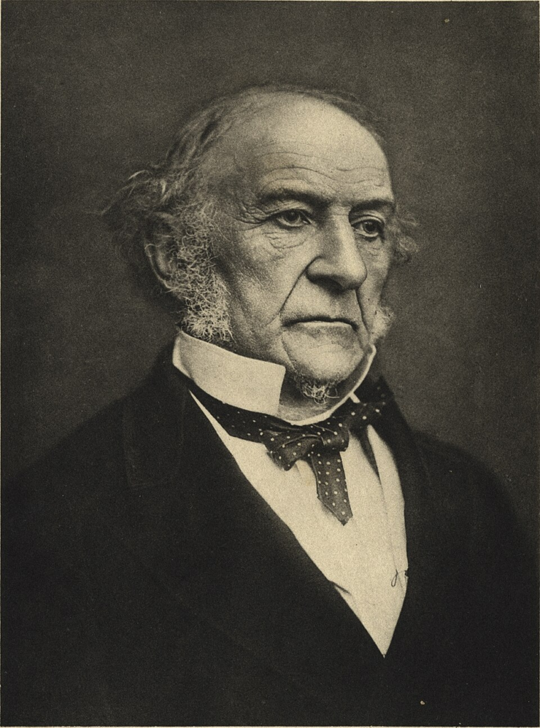 William Ewart Gladstone, four-time British Prime Minister and close friend of Laura Bell for thirty years. He burned all her letters after her death.