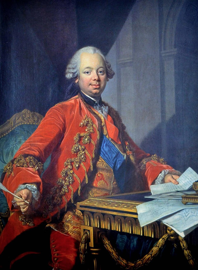 Étienne-François de Choiseul was a French leader and diplomat. He helped improve France's army and navy and worked to make the country stronger.