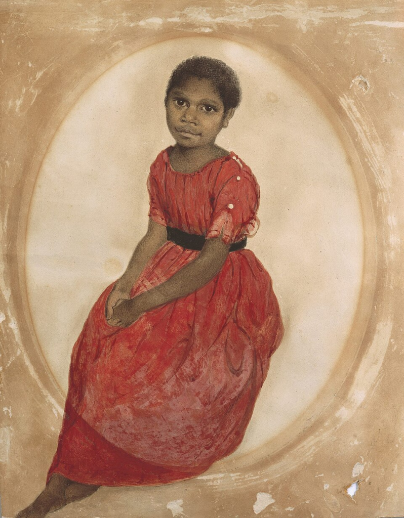 Mathinna — an Aboriginal Tasmanian girl whose life was shaped by colonial rule and separation from her family.