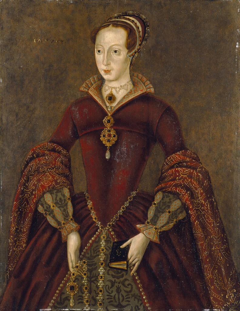 Portrait believed to depict Lady Jane Grey, the teenager proclaimed Queen of England in 1553. She reigned for nine days before losing the throne to Mary I.